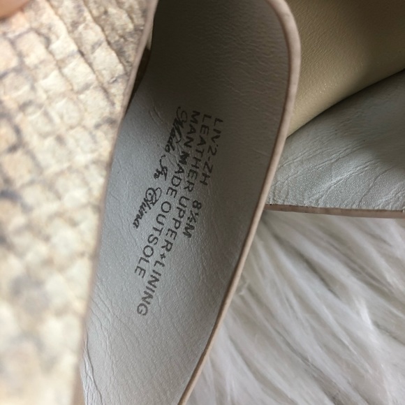 Donald J Pliner Liv Snakeskin Platform Sandals - Picture 4 of 6